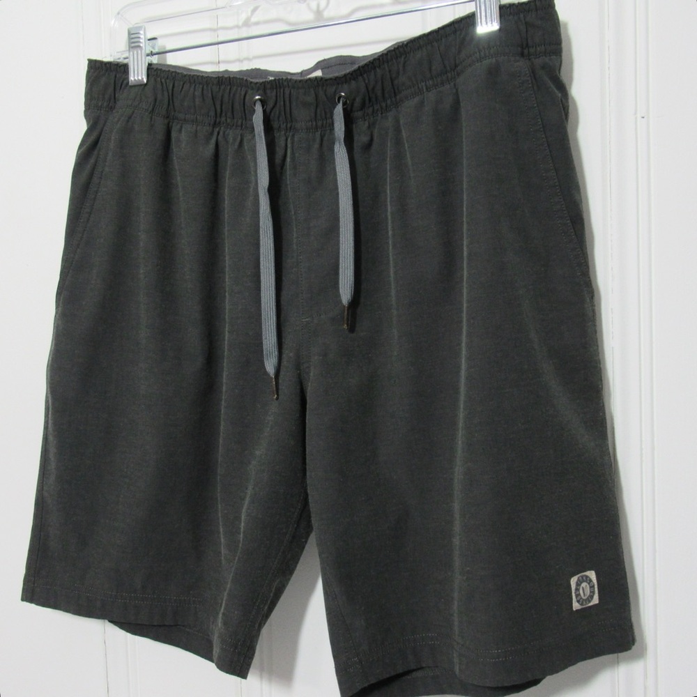 Linksoul Men's Gray Lined Shorts Size Large